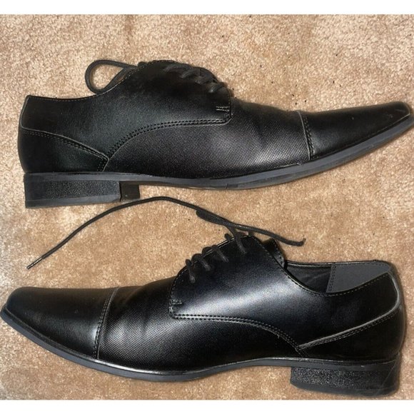Calvin Klein Other - Calvin Klein Mens Leather Oxford Dress Shoes Size 11 M